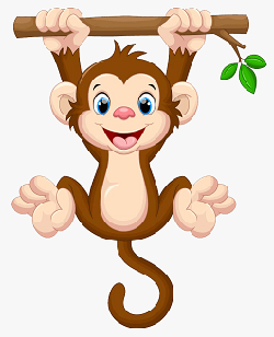 Pic for blog-46: baby monkey (clipart-library.com)